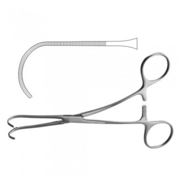 Castaneda Atrauma Noenatal Vascular Clamp Stainless Steel, 12 cm - 4 3/4"